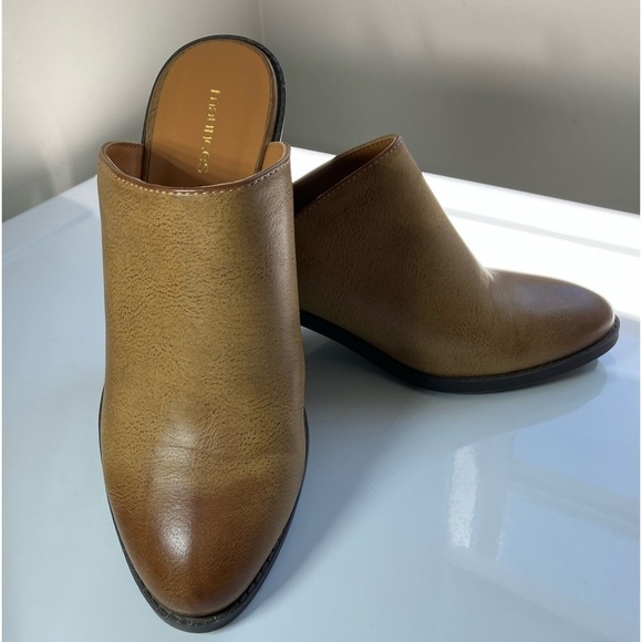 Maurice’s Mules Woman’s Size 8.5 Ombré Tan Brown Charlie No Flaws Pre-Own Gently - Picture 7 of 10